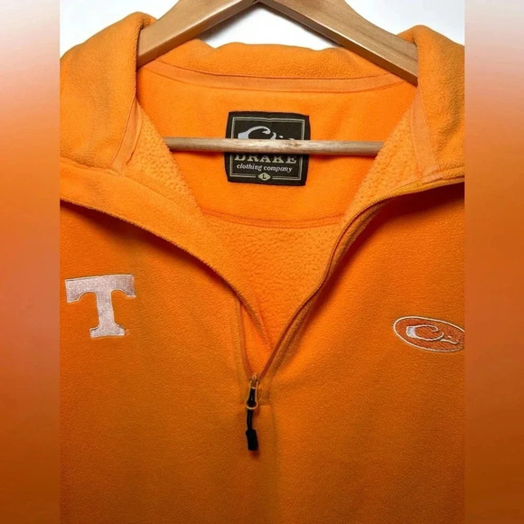 Drake Waterfowl Tennessee Fleece 1/4 Zip Pullover Size Large - Picture 5 of 8